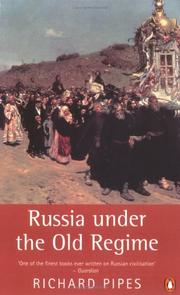 Russia Under the Old Regime cover