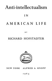 Anti-Intellectualism in American Life cover