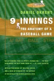 Nine Innings: The Anatomy of a Baseball Game cover