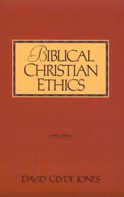 Biblical Christian Ethics cover