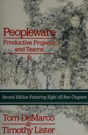 Peopleware: Productive Projects and Teams cover