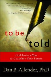 To Be Told: God Invites You to Coauthor Your Future cover