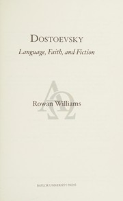 Dostoevsky: Language, Faith, and Fiction (Making of the Christian Imagination) cover
